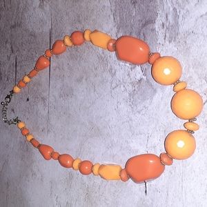 Orange necklace